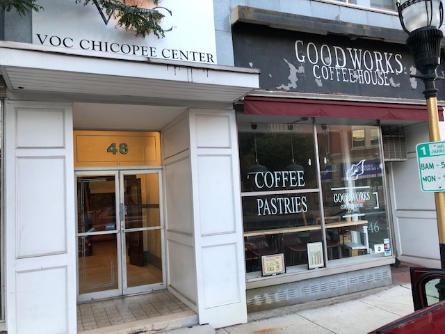 Entrance 48 Center Street Chicopee, MA